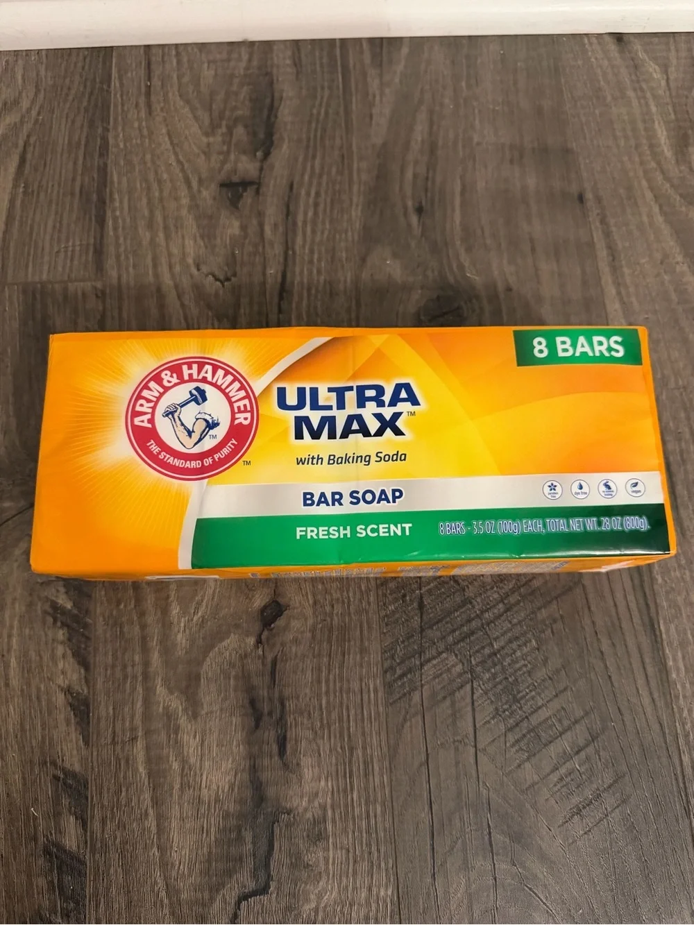 Ultra Max Fresh Scent Bar Soap - 8-bars